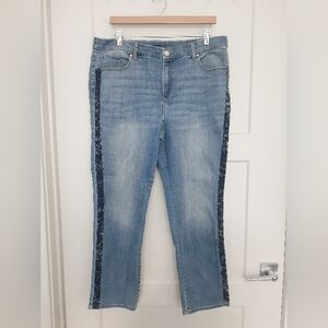 Chico's So Slimming Girlfriend Slim Ankle Jeans